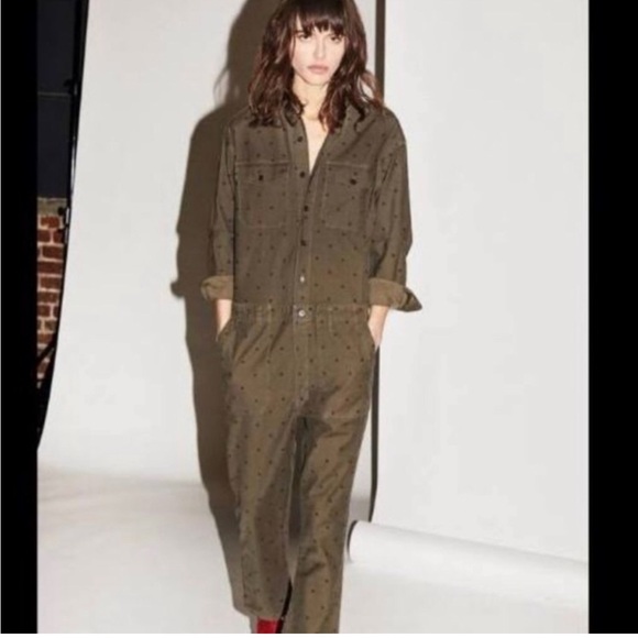 Current/Elliott Pants - Current/Elliot coverall boilersuit jumpsuit dot SIZE 2